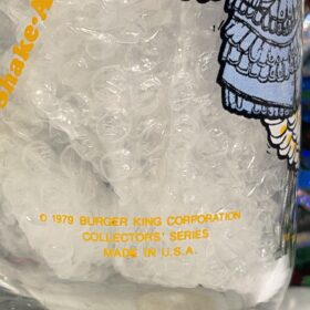 Vintage 1979 Burger King Sir Shake-A-Lot Collector's Series Drinking Glass - Image 7