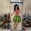 Plastic Hula Girl Tall Drinking Cup