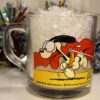 Vintage 1978 Garfield "Use Your Friends Wisely" McDonalds Glass Cup With Odie - Image 4