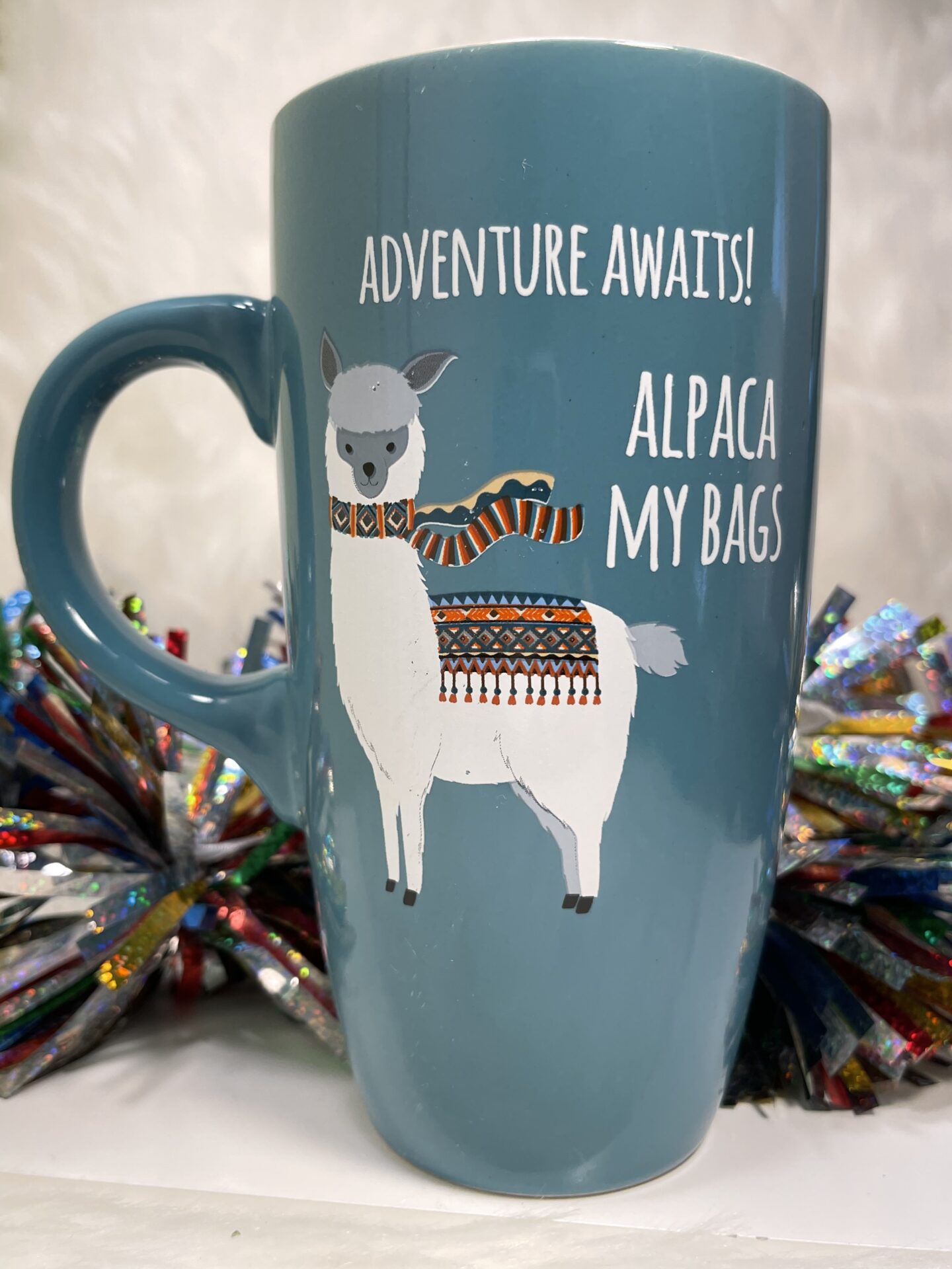 Adventure You Say Alpaca My Bags Mug Mu415 Camping Mug Road Trip Coffee Cup 