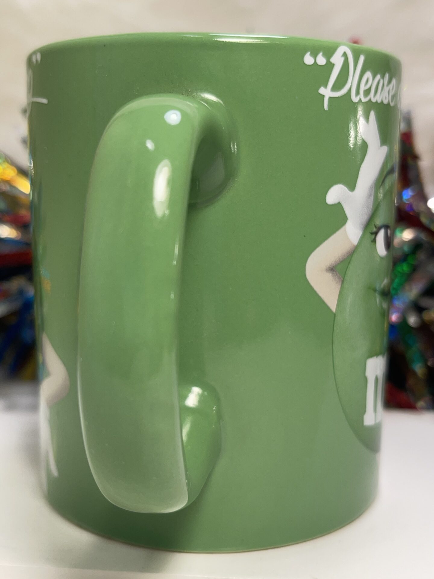 MM's Big Face Ceramic Mugs (Green) m&m m & m : Buy Online at Best Price in  KSA - Souq is now : Home