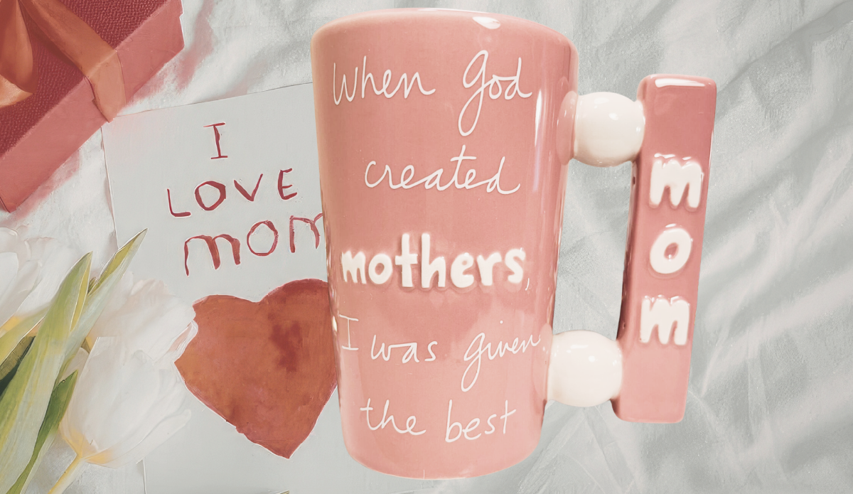 sandra magsamen marquee mom mug gift styled mothers day pink mug