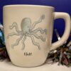 Rae Dunn Artisan Collection Float Mug with Octopus Coffee Cup For Beach Lovers Mug