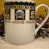 Vintage Mary Engelbreit "Love, Home, Family, Friend" Coffee Mug Cup