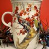 Teavana Ceramics Asian Birds Loose Leaf Tea Cup Infuser Chen Haizan Infuser Tea Mug