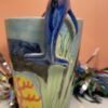 Hand Painted Dolphin Mug 3D Dolphin Coffee Cup with Reef and Fish 3D Mug with Dolphin Handle Coffee Cup Mug with Dolphin and Ocean Life Coffee Cup with Dolphin Handle Beach Coffee Cup Mug with Dolphin Jumping Mug - Image 3