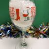 Christmas Wine Glass The Nice List is Overrated - Image 4