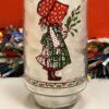 Vintage Holly Hobbie Christmas Joy Glass Collectors Series Christmas Is A Gift Of Joy Holly Hobbie Holiday Glass