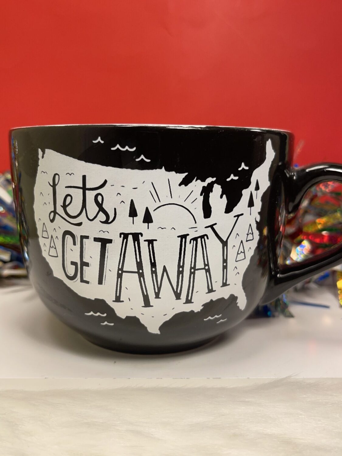 Let's Get Away Soup Mug - CupofMood