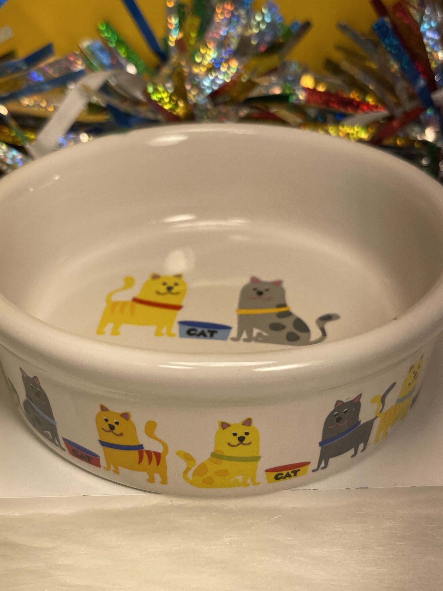 Creative Whiskers Cat Food Bowl CupofMood