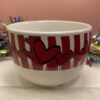 Valentines Day Soup Mug Jumbo Red and White Coffee Cup Soup Mug with Hearts Extra Large Red and White Coffee Cup Soup Mug - Image 3