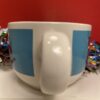 Valentines Day Love Mug for Valentines Day Soup Mug Blue Coffee Cup Soup Mug with Love and Hearts Coffee Cup Soup Mug - Image 3