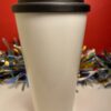 Eyelashes Lipstick Coffee Tumbler with Eyelashes and Lipstick Extra Large Coffee Cup Beauty Travel Mug Women's Glamour Fashion To Go Cup - Image 5