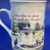 Smell The Flowers Mug Chicken Soup For The Soul Coffee Cup Mug  Take Time To Stop And Smell The Flowers Coffee Cup - Image 2