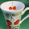 Roy Kirkham China Cup with Sweet Cherries Fine Bone China Cup by Roy Kirkham English Mug with Cherries Coffee Cup Mug - Image 3