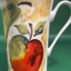Roy Kirkham Delicious Fruits Cup with Pears and Apple Fine Bone China Cup by Roy Kirkham English Mug with Pear Coffee Cup Mug - Image 3
