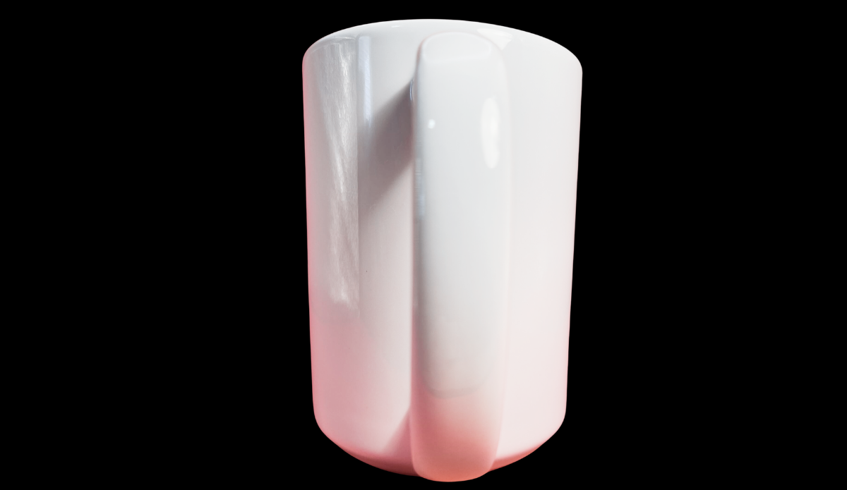 true crime mug handle side view white ceramic funny quote mug