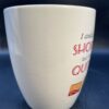 Give Up Shopping Mug for Shopaholics Extra Large Coffee Cup Mug with Funny Shopping Saying Coffee Cup - Image 3