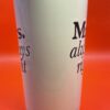 Mrs. Always Right Latte Mug for Wife Funny Coffee Cup Mrs. Always Right Extra Large Mug Gift for Couple Wedding Gift For Bride Coffee Cup - Image 3
