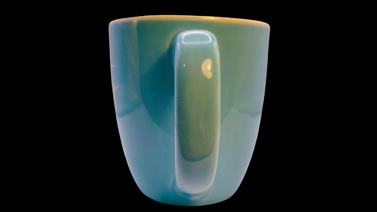 Stay In Bed Extra Large Mug handle side angle