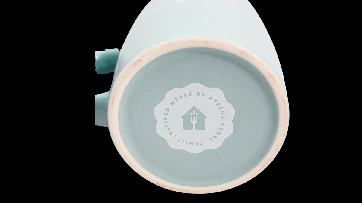 I’d Rather Be In Bed Mug bottom stamp Inspired Meals by Ayesha Curry