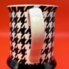 Love Four Legged Houndstooth Mug For Pet Lovers Houndstooth Coffee Cup with Love Is A Four Legged Word Mug - Image 4