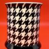 Love Four Legged Houndstooth Mug For Pet Lovers Houndstooth Coffee Cup with Love Is A Four Legged Word Mug - Image 3