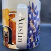 3D Austin Texas Souvenir Mug Americaware Extra Large Austin Texas Souvenir Coffee Cup from Austin Texas