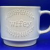 Embossed Wifey Mug by Sheffield Home Wifey Coffee Cup Mug For Her Bridal Shower Gift for Bride