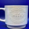 Embossed Wifey Mug by Sheffield Home Wifey Coffee Cup Mug For Her Bridal Shower Gift for Bride - Image 2