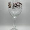 Somewhere Five O'Clock Wineglass with Funny Wine Saying Wine Glass with Somewhere It's Five O'Clock Wine Glass - Image 5