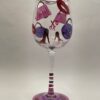 Party Girl Wine Glass with Fun Party Girl Images on Hand Painted Wine Glass for Party Girls - Image 6
