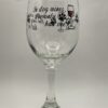 Dog Wines Only One Wineglass with Funny Saying Wine Glass In Dog Wines I've Only Had One Wine Glass with Funny Saying Wine Glass