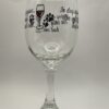 Dog Wines Only One Wineglass with Funny Saying Wine Glass In Dog Wines I've Only Had One Wine Glass with Funny Saying Wine Glass - Image 5