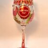 Lolita "Birthday Goddess" Wine Glass with Recipe by Lolita Hand Painted Wine Glass - Image 9