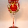 Lolita "Birthday Goddess" Wine Glass with Recipe by Lolita Hand Painted Wine Glass - Image 5