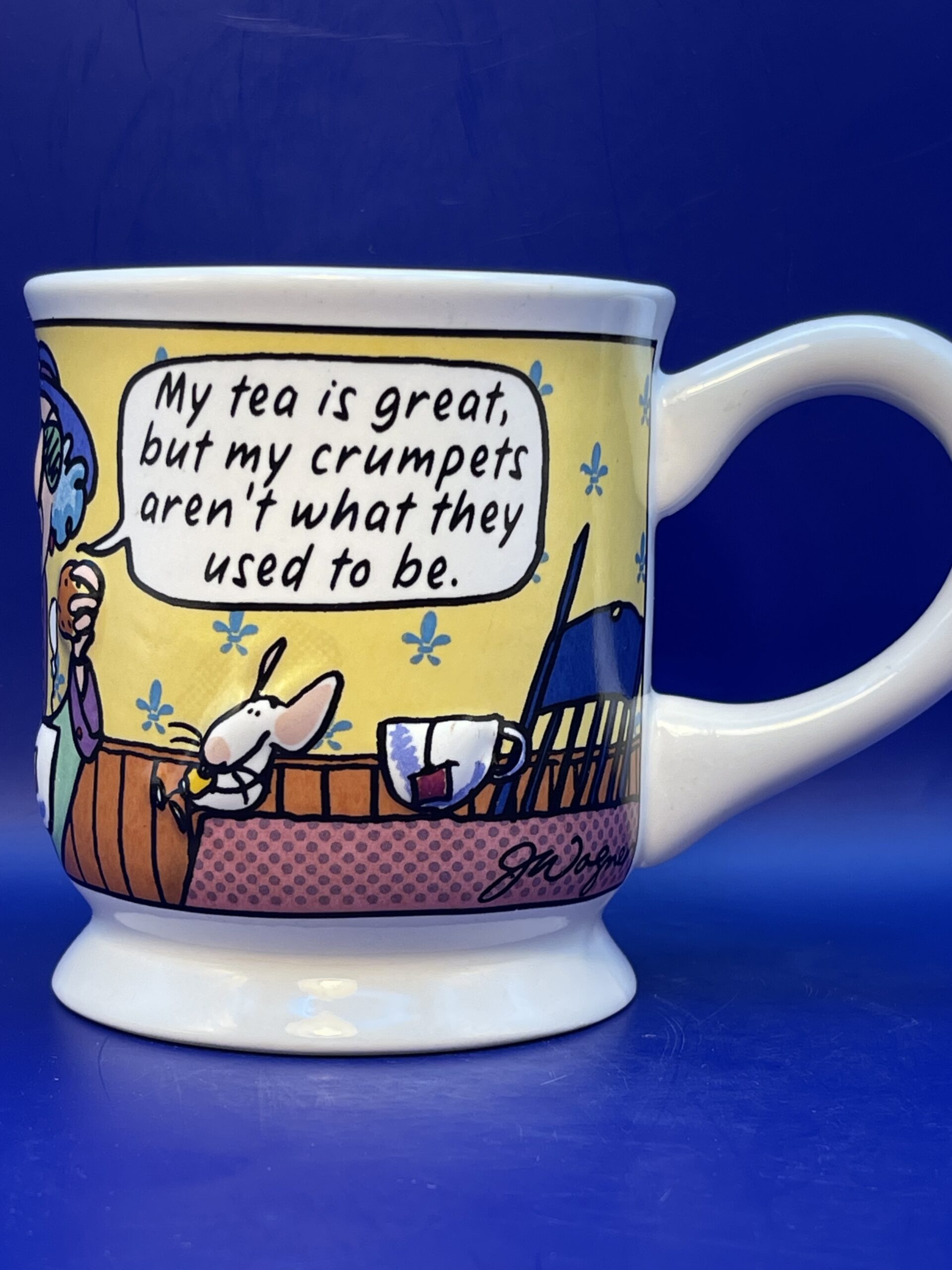 Crazy Corner Happiness is insulting your best friend Magic Mug (330 ML)