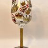 Lolita Queen Wine Glass with Recipe by Lolita Hand Painted Queen and Crown Wine Glass for Queen - Image 5