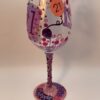 Lolita 21 Cheers Birthday Wineglass with Recipe by Lolita Hand Painted 21st Birthday Wine Glass for 21 Year Old Birthday Wineglass - Image 3