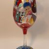 Lolita January Birthday Wineglass with Recipe by Lolita Hand Painted January Birthday Month Wine Glass for January Birthday - Image 7