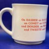 Santa Funny Reindeer Names Mug by Sandra Boynton Vintage Mug with Santa Calling Funny Reindeer Names Coffee Cup by Sandra Boynton Cup Christmas Coffee Cup Mug with Santa - Image 5