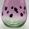 Watermelon Stemless Wine Glass with Watermelon Seeds