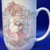 Precious Moments Striped Mother Mug Vintage Coffee Cup by Precious Moments Cup for Mom Precious Moments Tea Cup - Image 2