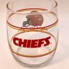 KC Chiefs Whiskey Glass with Kansas City Chiefs Helmet Whiskey Glass for KC Chiefs Fans Stemless Wine Glass - Image 5