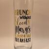 Funny Bloody Mary Glass for Brunch Bloody Mary High Ball Brunch Glass for Bloody Marys