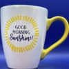 Good Morning Sunshine Mug by Sheffield Home Cheerful Coffee Cup Mug with Good Morning Sunshine Coffee Cup