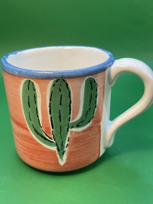 Colorful Cactus Mug for Cactus Lovers Coffee Cup Mug with Cactus and Sun Mug