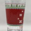Golden Girls Rose Christmas Glass with Tough Holly Golden Girls Christmas Drinking Glass with Rose - Image 4