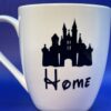 Disney Castle Home Mug with My Home Is My Disney Castle Coffee Cup for Disney Fans