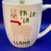 Fa La Llama Christmas Mug by Crofton Christmas Llama Coffee Cup with Fa La La Llama Christmas Mug